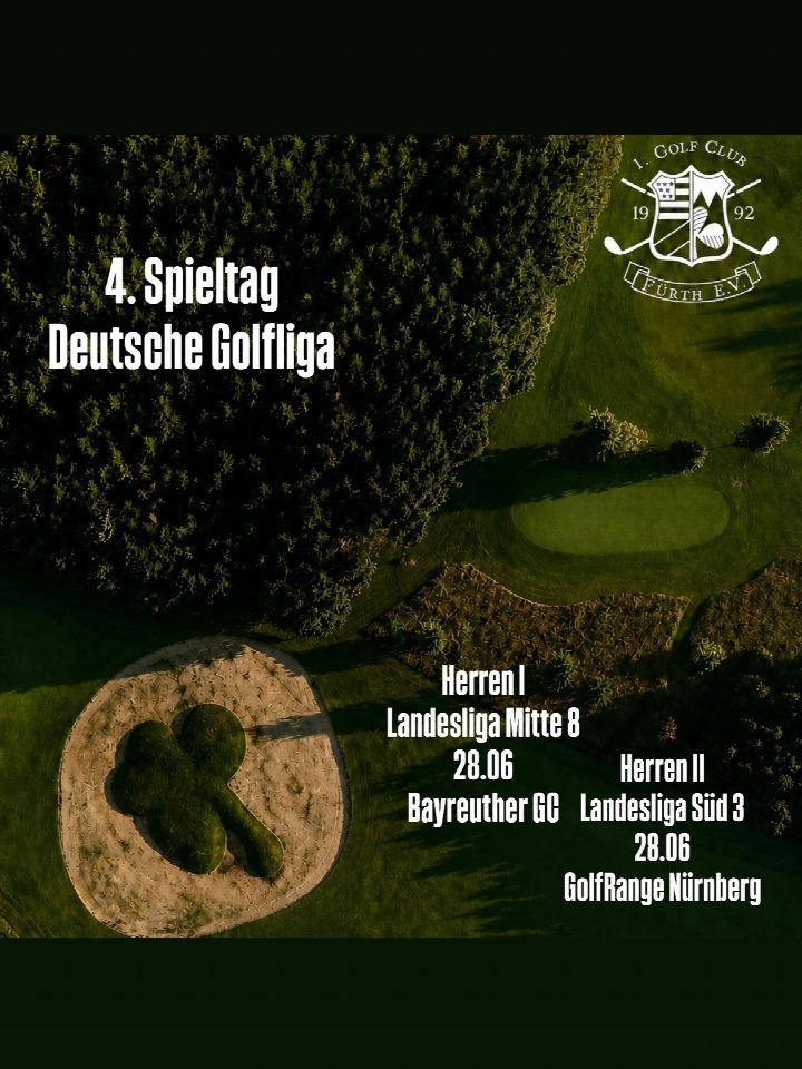++ Vorschau Spieltag 4 DGL Herren I & II ++ Unsere Herren I spielen am Sonntag im GC Bayreuth. Das ausgegebene Ziel ist…