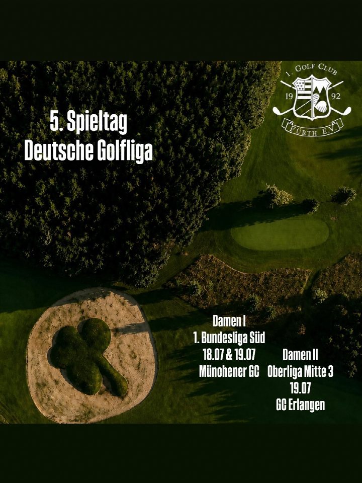 ++ Vorschau DGL Spieltag 5 ++ Die Damen I spielen ihren letzten DGL Spieltag der Saison im @muenchener_golf_club…